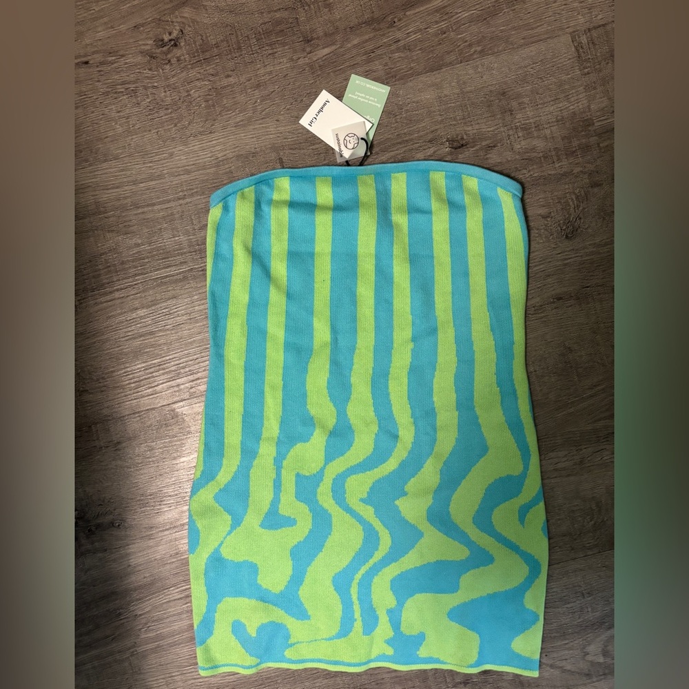 Another Girl Strapless dress